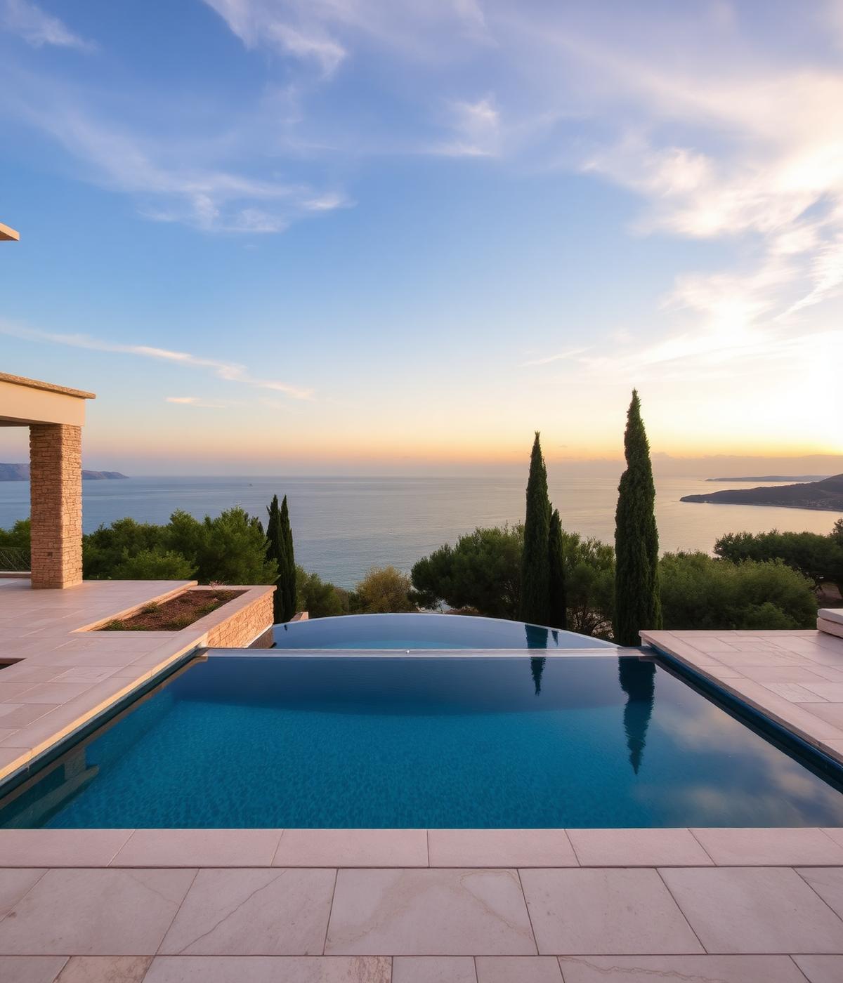 Luxury seafront villa in Cyprus